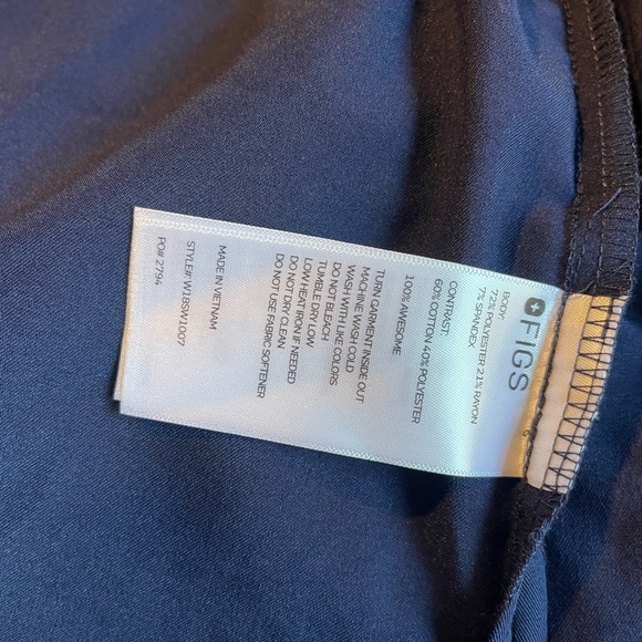 Figs Men’s Zapote Scrub Jacket Size Large Technical Collection Limited Edition - Picture 9 of 9